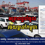 ទោះមកដឹង ពីការគណនាតម្លៃពន្ធឡាននៅកម្ពុជា តើគេយកពន្ធប៉ុន្មានភាគរយ?